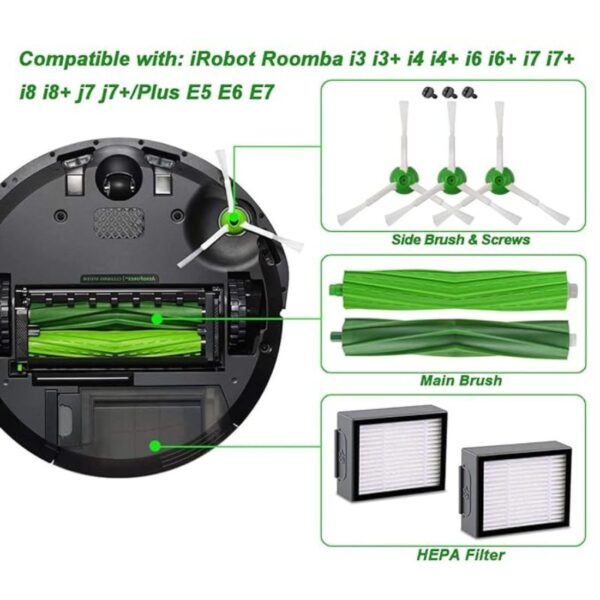 فرشاة لمكنسة اي روبوت رومبا
