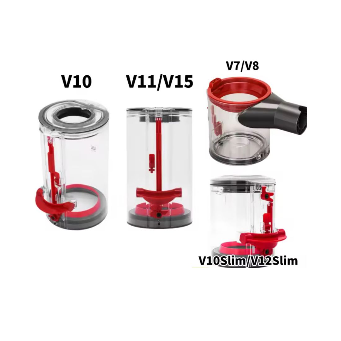 صندوق الغبار Dyson V12 Slim | بتوافق مع دايسون | V10 Slim - الصورة 5